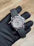 Rolex Yacht-Master 40 Cotton Candy Paved Diamond Sapphire Oysterflex 126679SABR