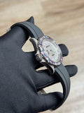 Rolex Yacht-Master 40 Cotton Candy Paved Diamond Sapphire Oysterflex 126679SABR