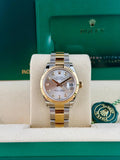 Rolex Datejust 31 Silver Diamond Fluted Oyster 2026 Unworn 278273