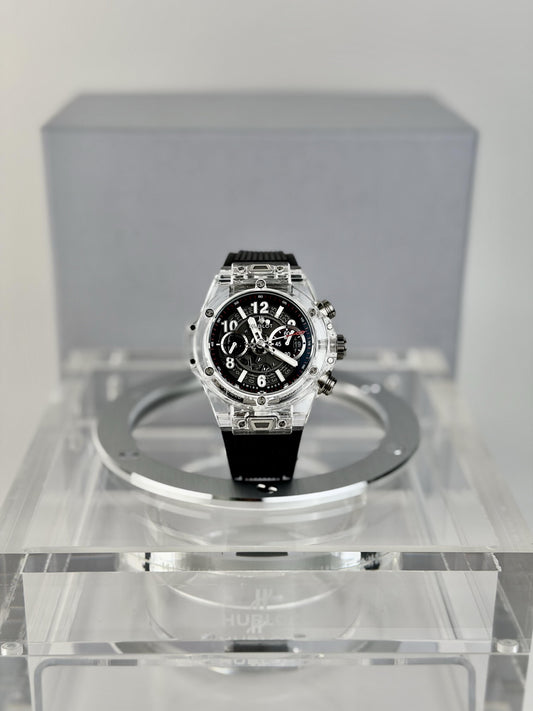 Hublot Big Bang Unico 45 Magic Sapphire Limited Edition Unworn 414.NI.1123.RX