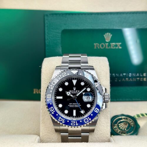 Rolex GMT-Master II 40 Batman Black Oyster 2026 Unworn 126710BLNR