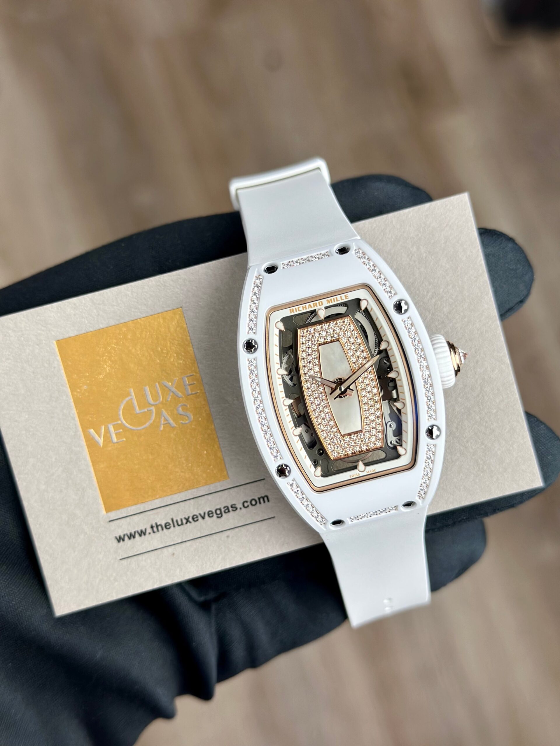 Richard Mille RM07-01 Rose Gold White Ceramic