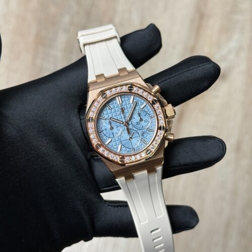 Audemars Piguet Royal Oak Offshore Chrono Blue Rose Gold Preowned 2025 26231OR