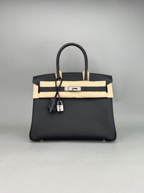 Hermes Birkin 30 Retourne Togo Black Palladium Hardware G Stamp 2026
