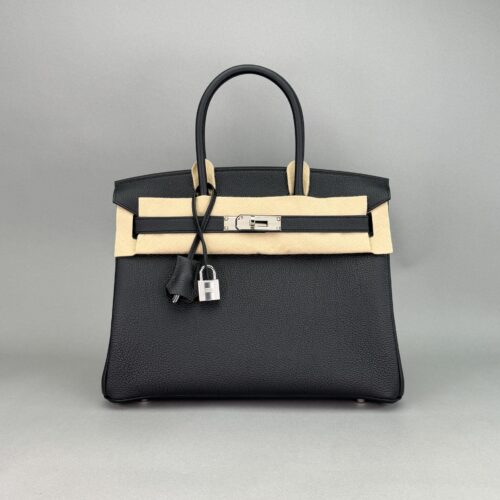 Hermes Birkin 30 Retourne Togo Black Palladium Hardware G Stamp 2026