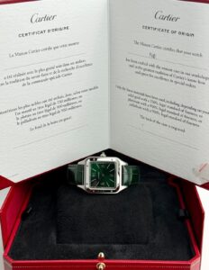 Cartier Santos Dumont Les Flaneurs Unworn 2023 WSSA0066