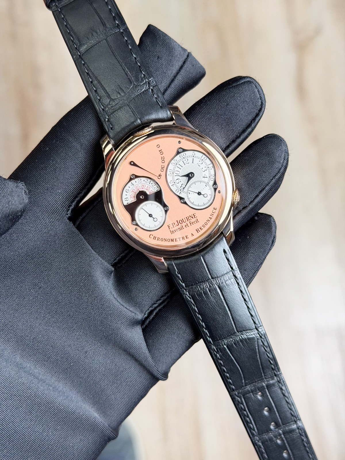 F.P. Journe Chronometre A Resonance Parking Meter 40 Preowned RT
