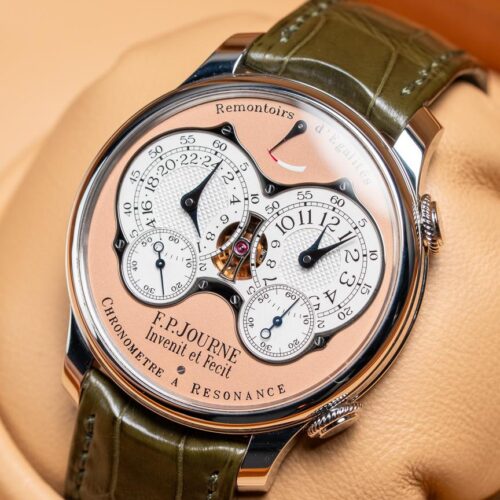 F.P. Journe Chronometre A Resonance Salmon Dial 40mm Preowned 2021 RQ