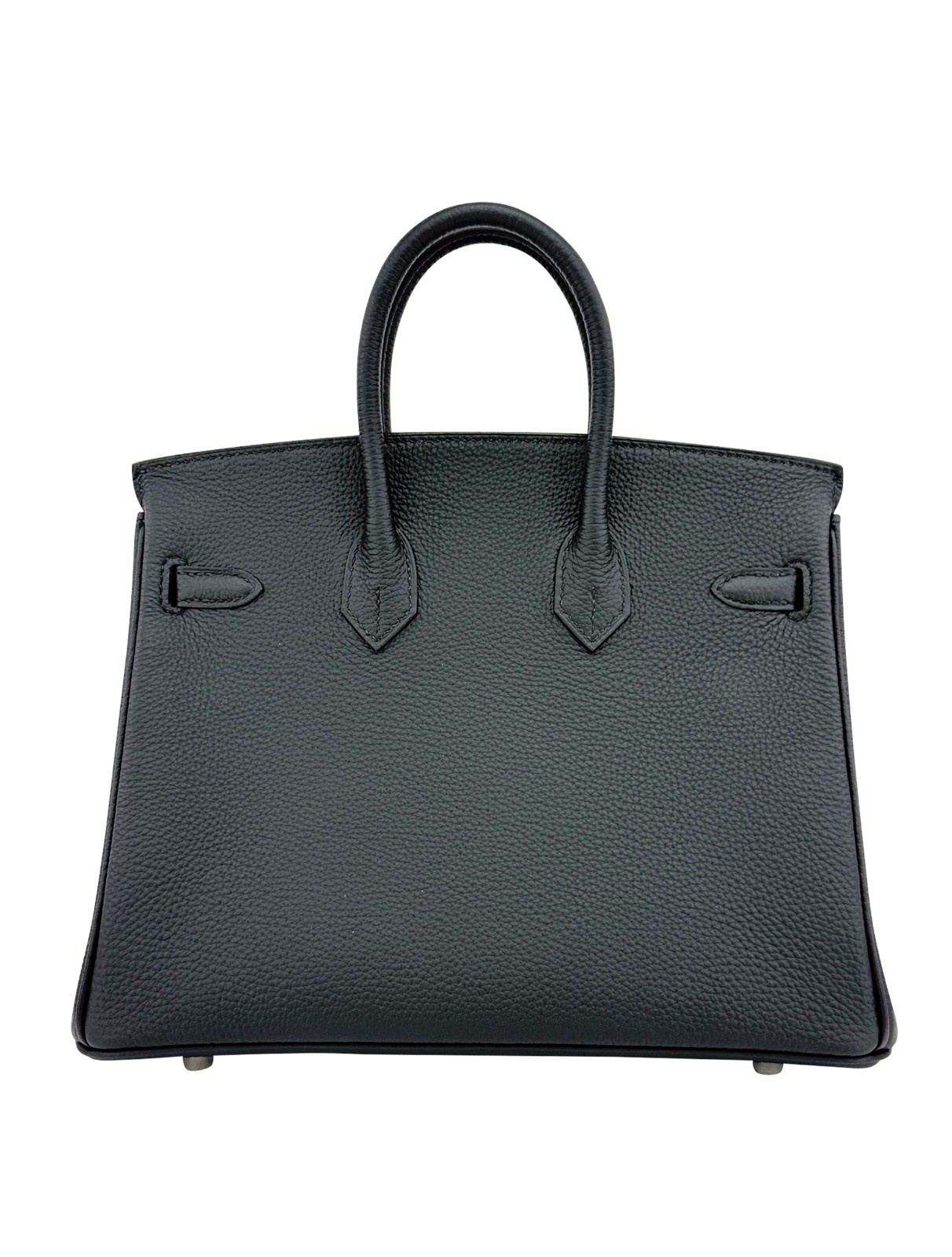 Hermes Birkin 25 Retourne Togo Black/Noir Palladium Hardware W Stamp 2025