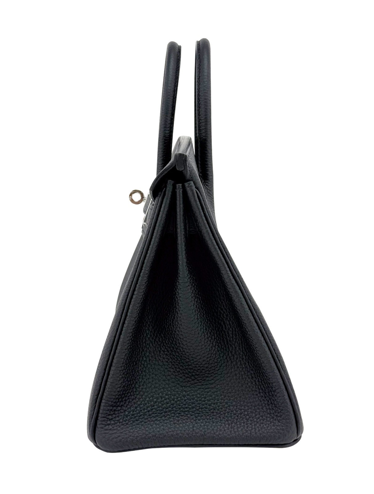 Hermes Birkin 25 Retourne Togo Black/Noir Palladium Hardware W Stamp 2025