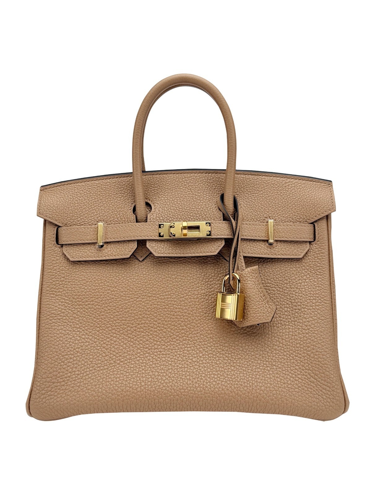 Hermes Birkin 25 Retourne Togo Chai Gold Hardware U Stamp 2022
