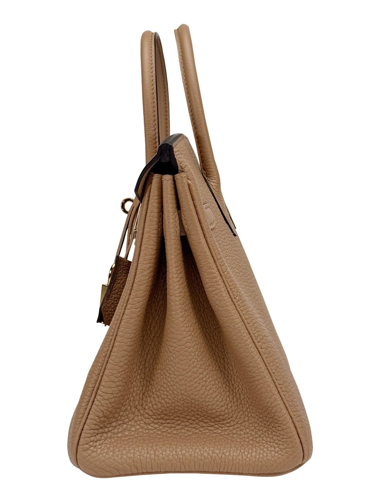 Hermes Birkin 25 Retourne Togo Chai Gold Hardware U Stamp 2022