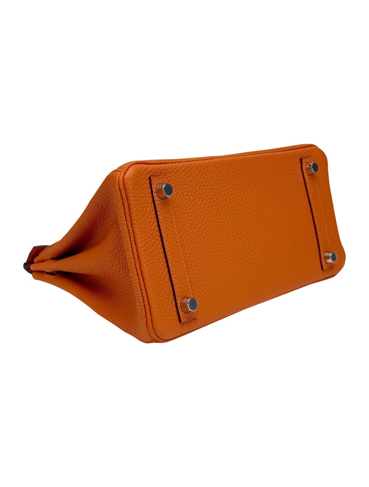 Hermes Birkin 25 Retourne Togo Orange Palladium Hardware K Stamp 2025