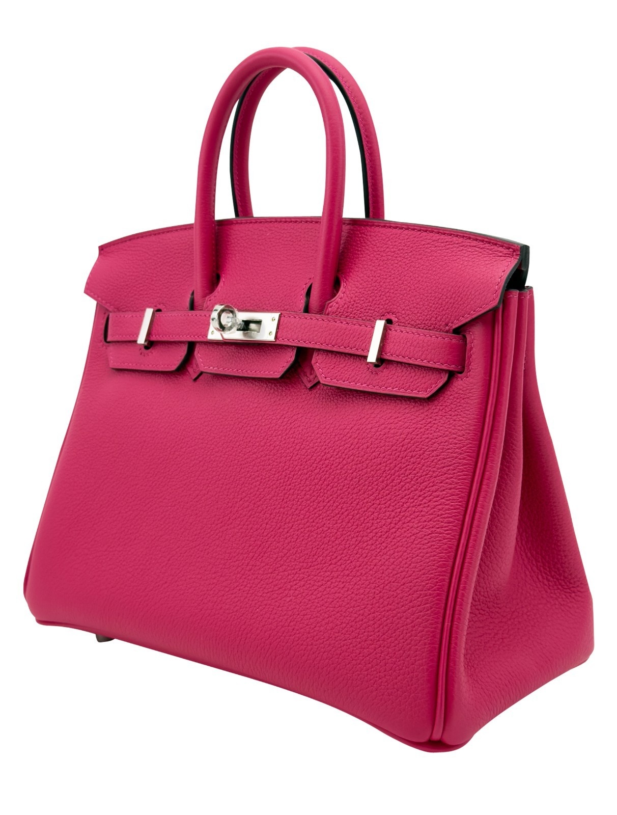 Hermes Birkin 25 Retourne Togo Rose Mexico Palladium Hardware K Stamp 2025