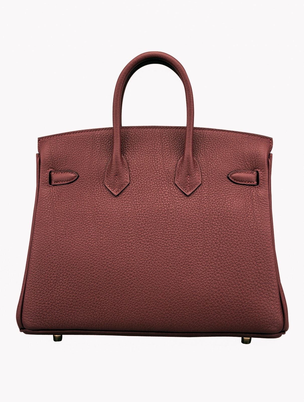 Hermes Birkin 25 Retourne Togo Rouge H Gold Hardware K Stamp 2025