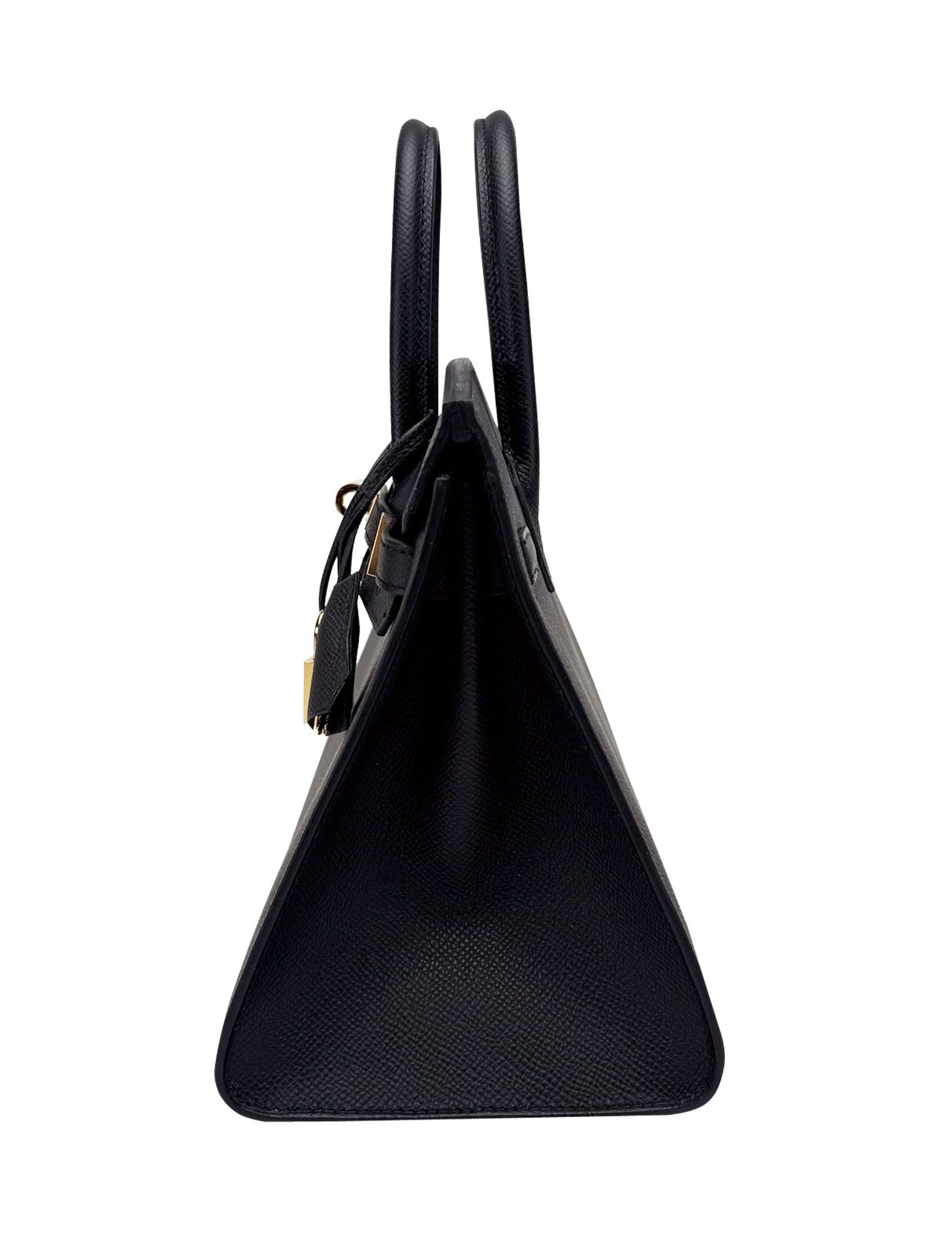 Hermes Birkin 25 Sellier Epsom Black/Noir Gold Hardware W Stamp 2024