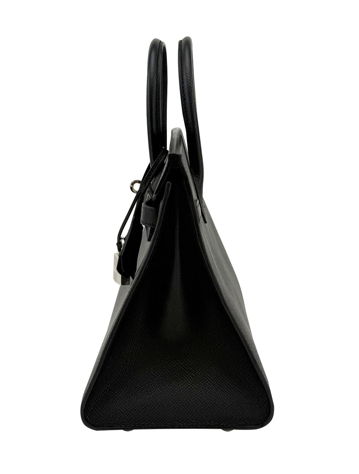 Hermes Birkin 25 Sellier Epsom Black/Noir Palladium Hardware W Stamp 2025