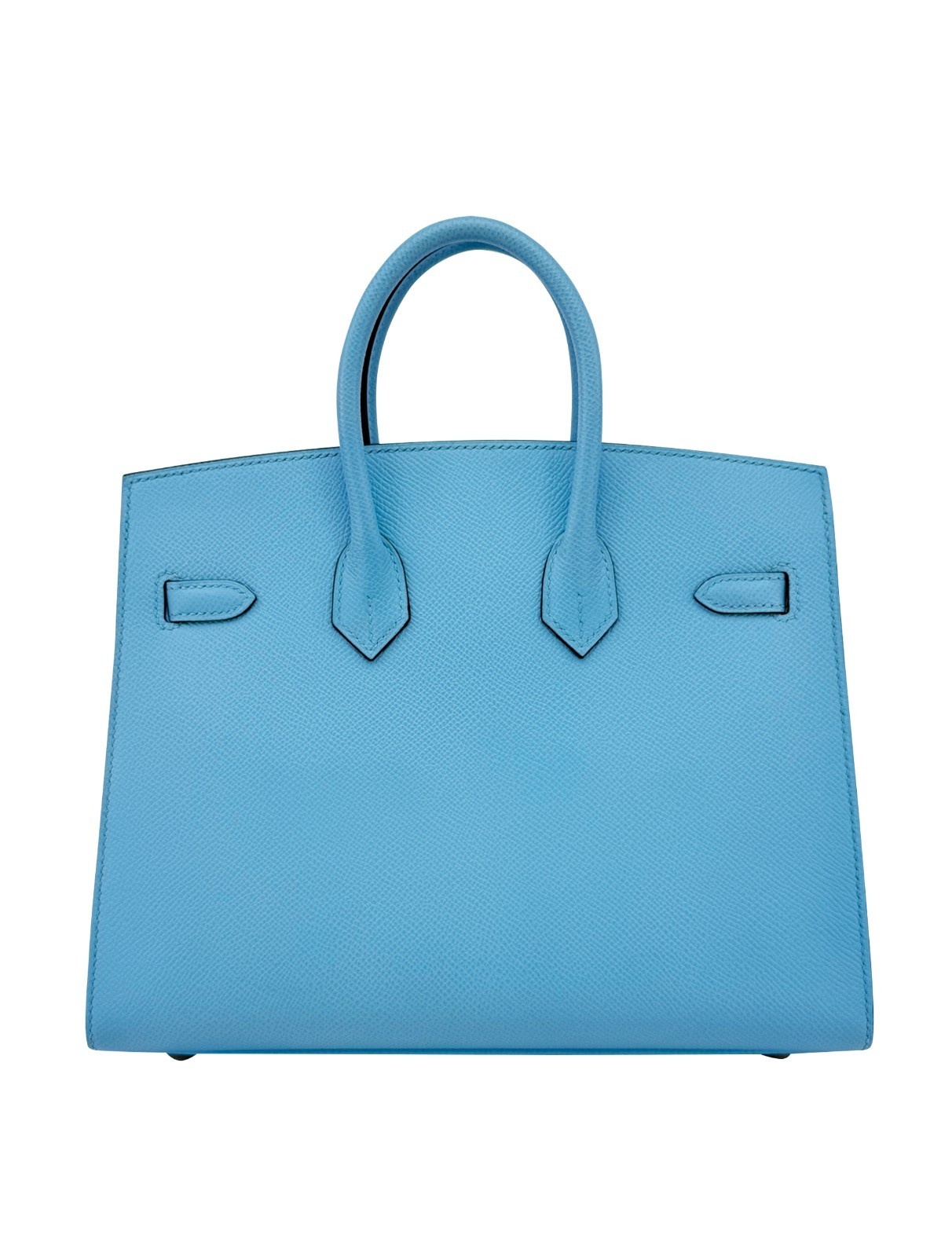 Hermes Birkin 25 Sellier Epsom Blue Celeste Palladium Hardware U Stamp 2022