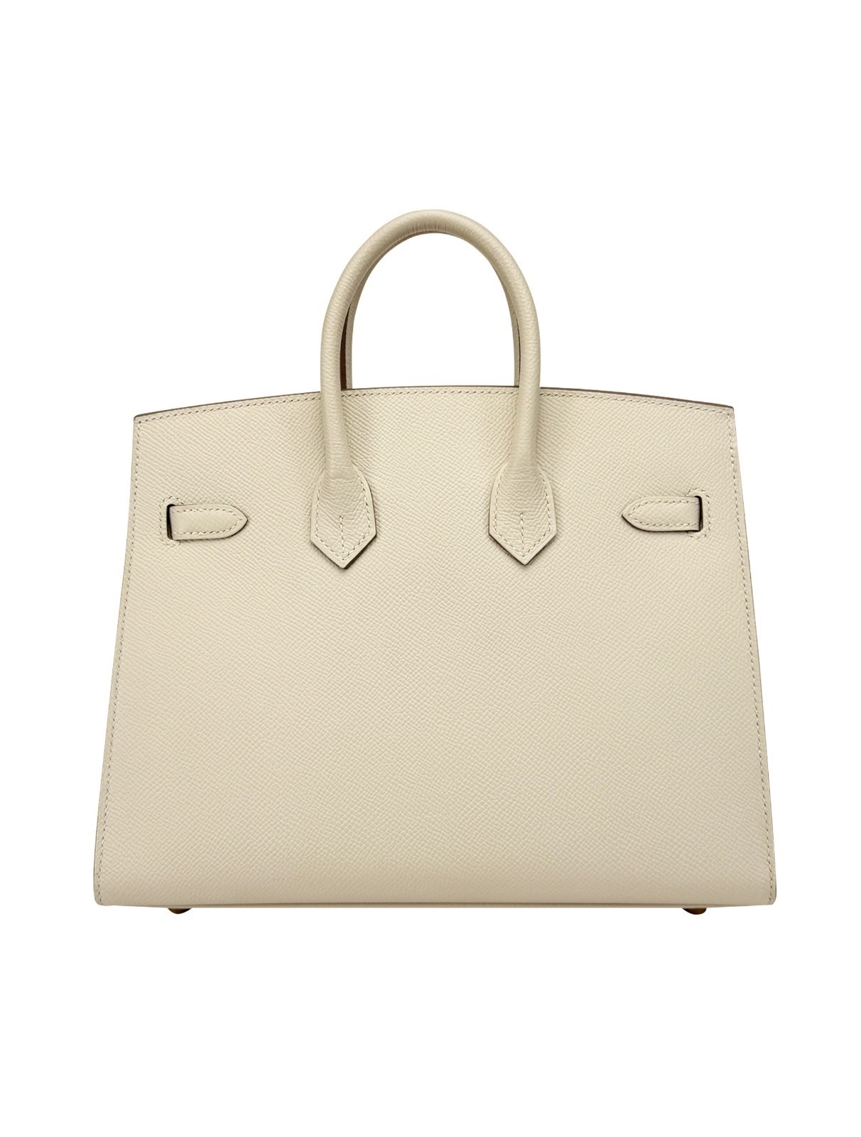 Hermes Birkin 25 Sellier Epsom Craie Gold Hardware W Stamp 2024
