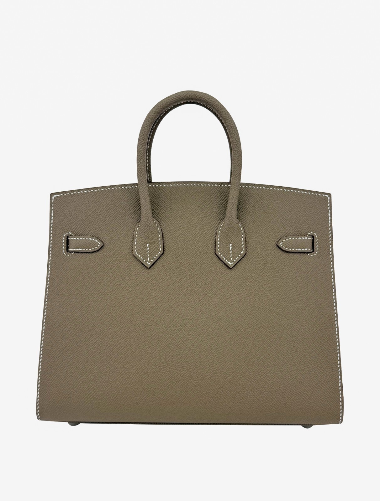 Hermes Birkin 25 Sellier Epsom Etoupe Palladium Hardwre K Stamp 2025