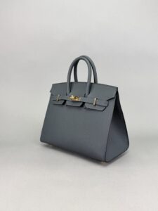 Hermes Birkin 25 Sellier Epsom Gris Misty Permabrass Gold Hardware K Stamp 2025