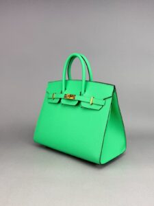 Hermes Birkin 25 Sellier Epsom Vert Comics Gold Hardware W Stamp 2024