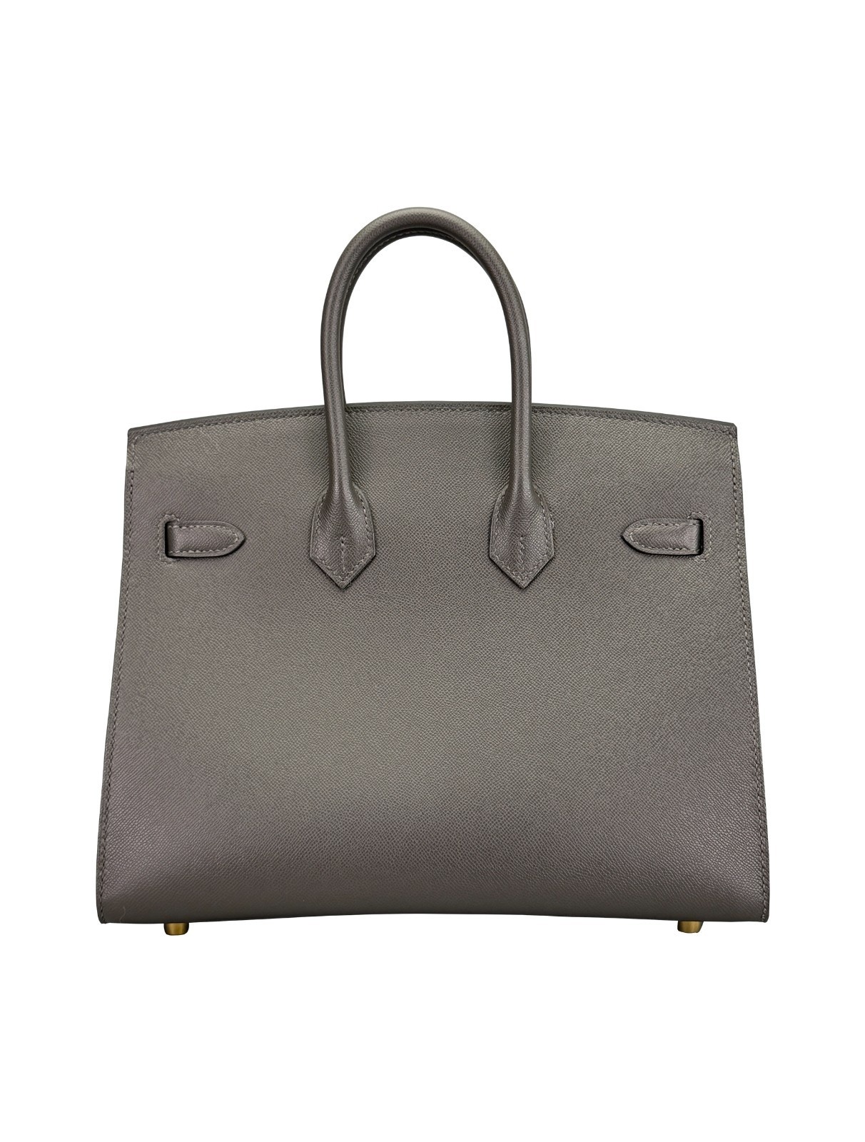 Hermes Birkin 25 Sellier Madame Gris Graphite Gold Hardware W Stamp 2024