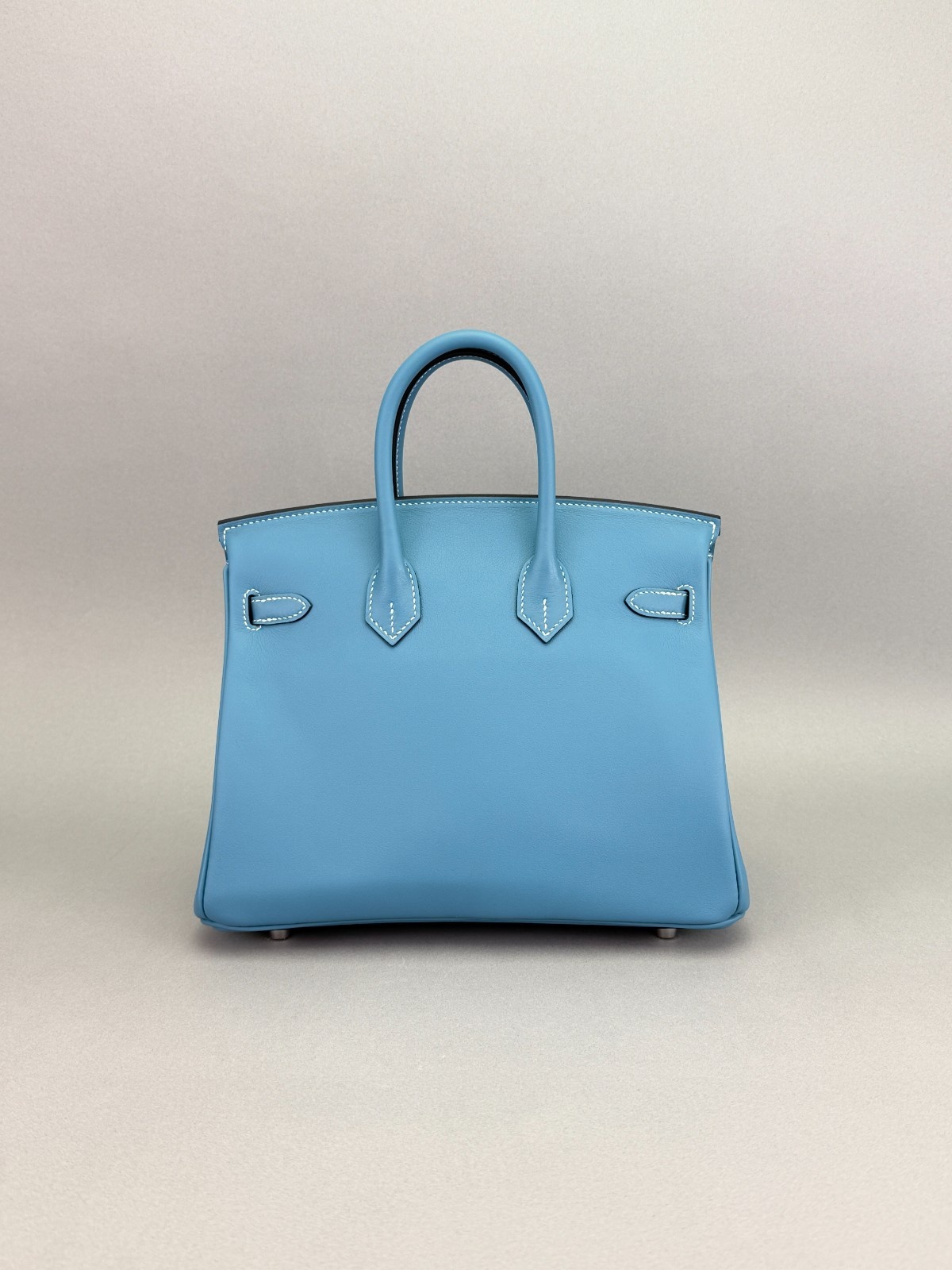 Hermes Birkin 25 Swift New Blue Jean Palladium Hardware G Stamp 2026