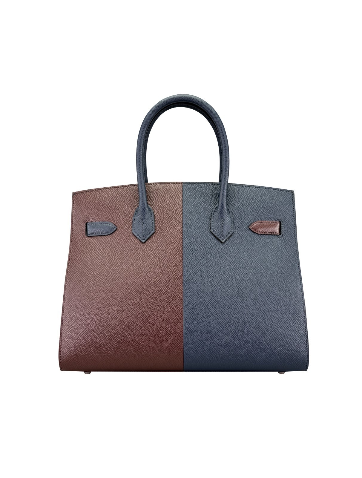 Hermes Birkin 30 Casaque Epsom Blue/Rouge/Rose Palladium Hardware U Stamp 2022