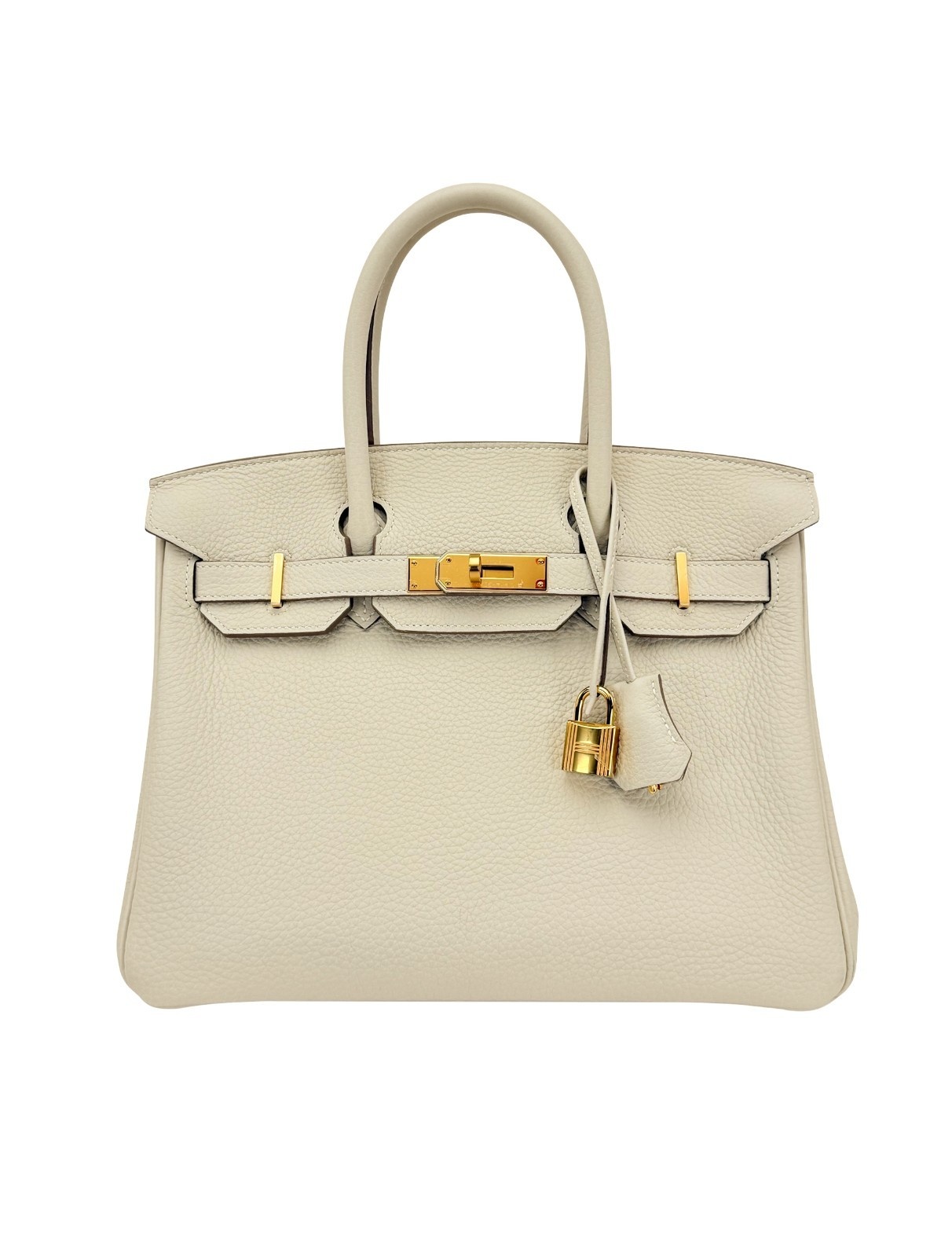 Hermes Birkin 30 Retourne Togo Craie Gold Hardware K Stamp 2025
