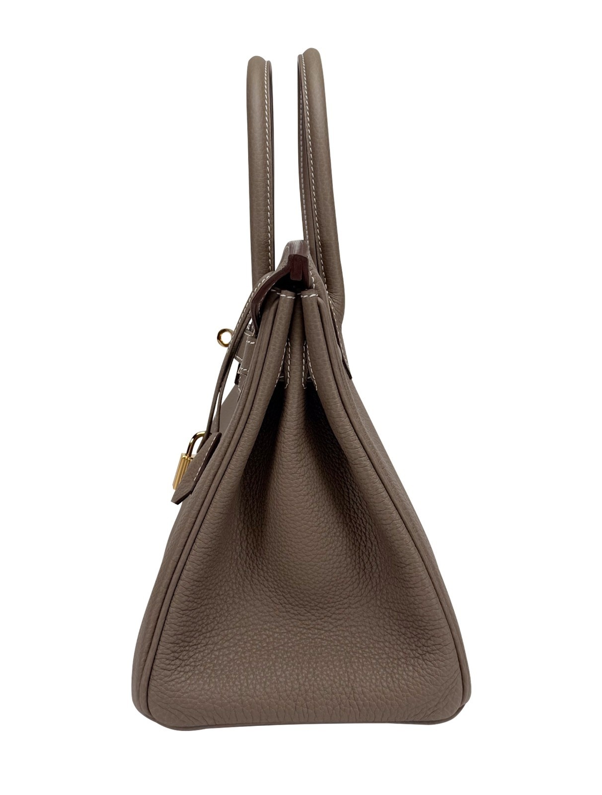 Hermes Birkin 30 Retourne Togo Etoupe Gold Hardware K Stamp 2025