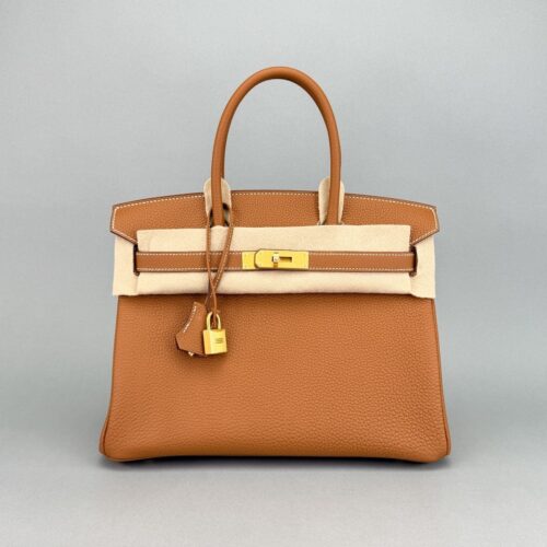 Hermes Birkin 30 Retourne Togo Gold Brushed Gold Hardware K Stamp 2026