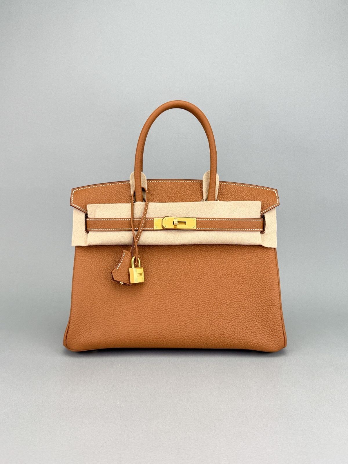 Hermes Birkin 30 Retourne Togo Gold Brushed Gold Hardware K Stamp 2026