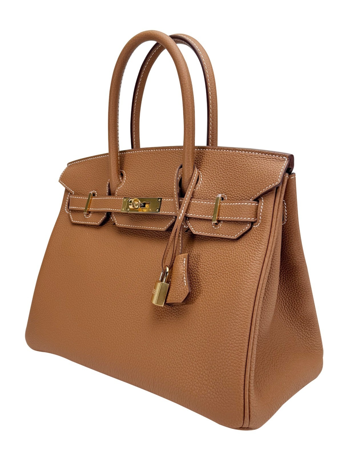 Hermes Birkin 30 Retourne Togo Gold Gold Hardware U Stamp 2022