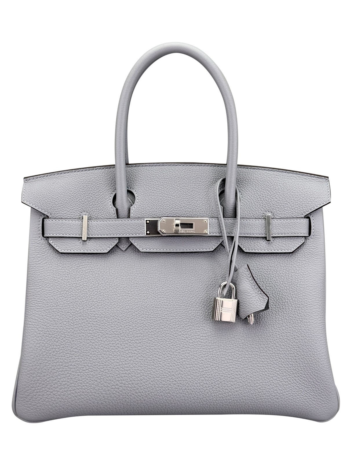 Hermes Birkin 30 Retourne Togo Gris Pantin Palladium Hardware K Stamp 2025