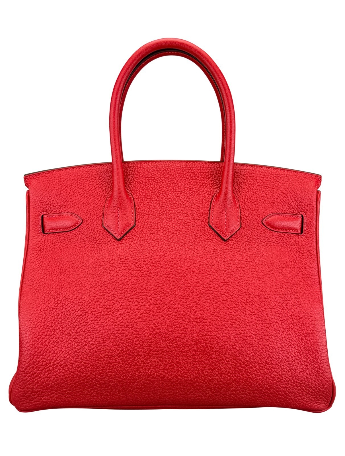 Hermes Birkin 30 Retourne Togo Rouge Casaque Gold Hardware Y Stamp 2020