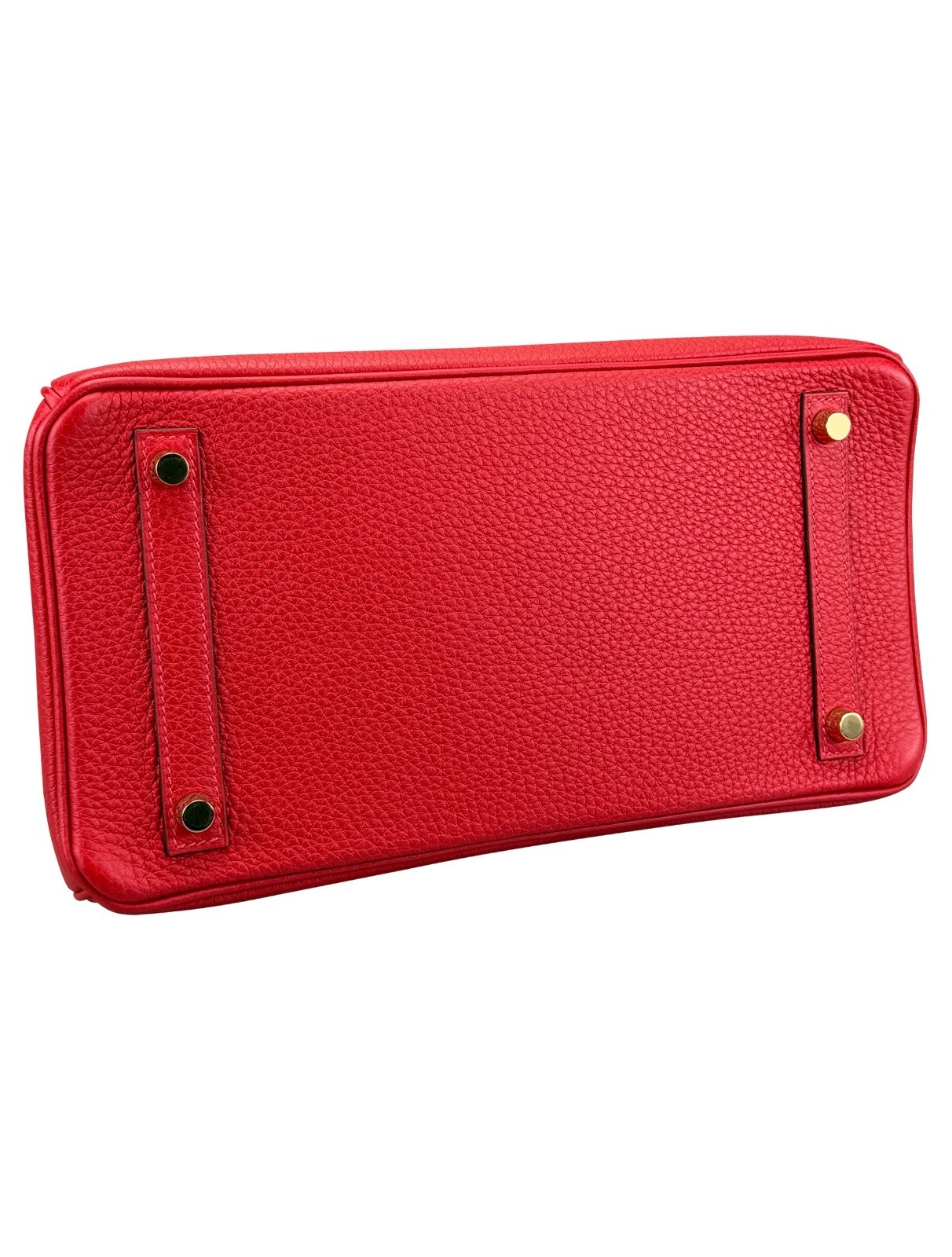 Hermes Birkin 30 Retourne Togo Rouge Casaque Gold Hardware Y Stamp 2020
