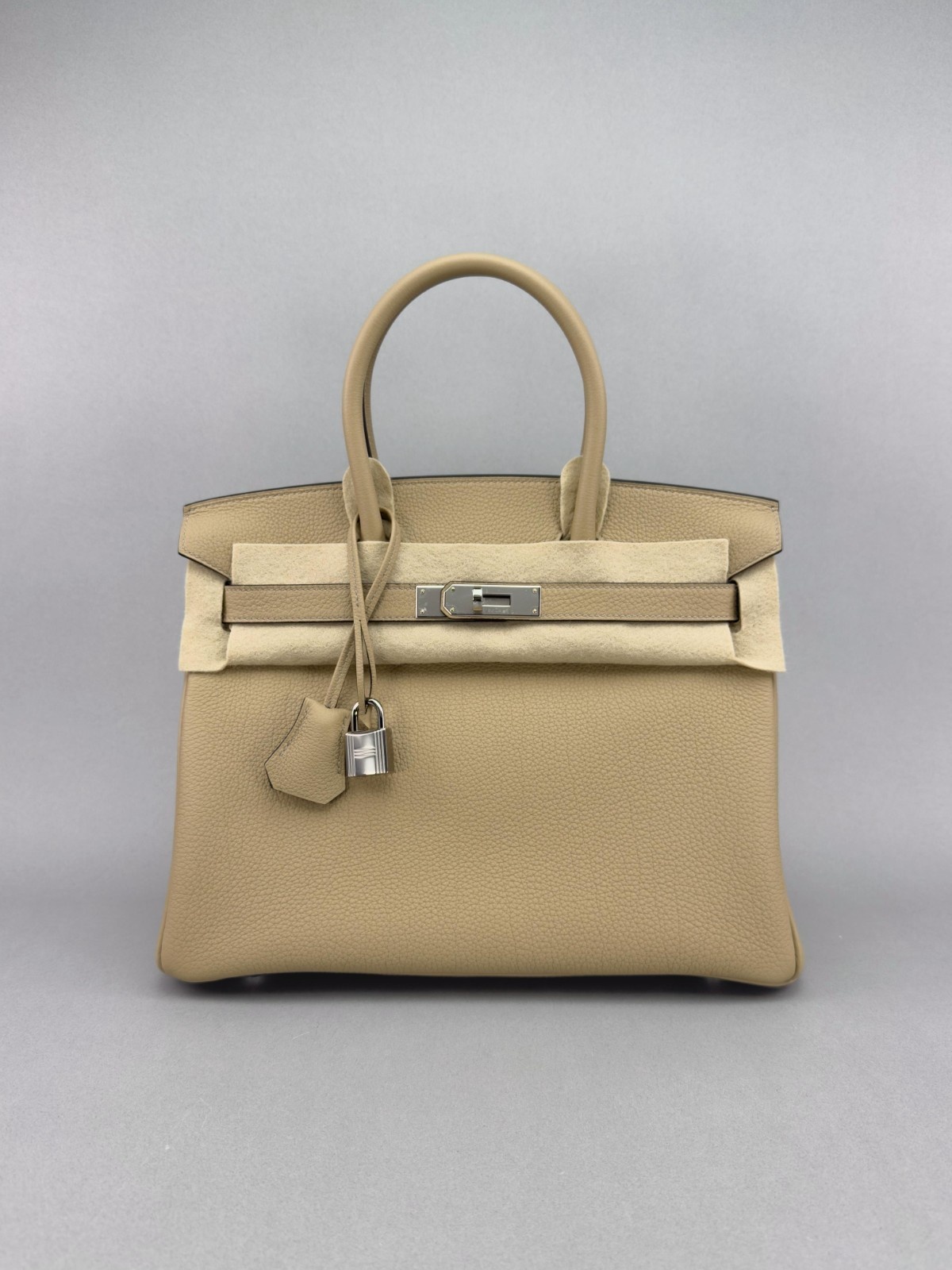 Hermes Birkin 30 Retourne Togo Trench Palladium Hardware K Stamp 2025