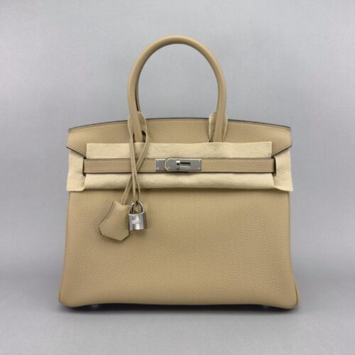 Hermes Birkin 30 Retourne Togo Trench Palladium Hardware K Stamp 2025