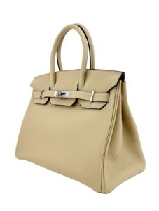Hermes Birkin 30 Retourne Togo Trench Palladium Hardware K Stamp 2025