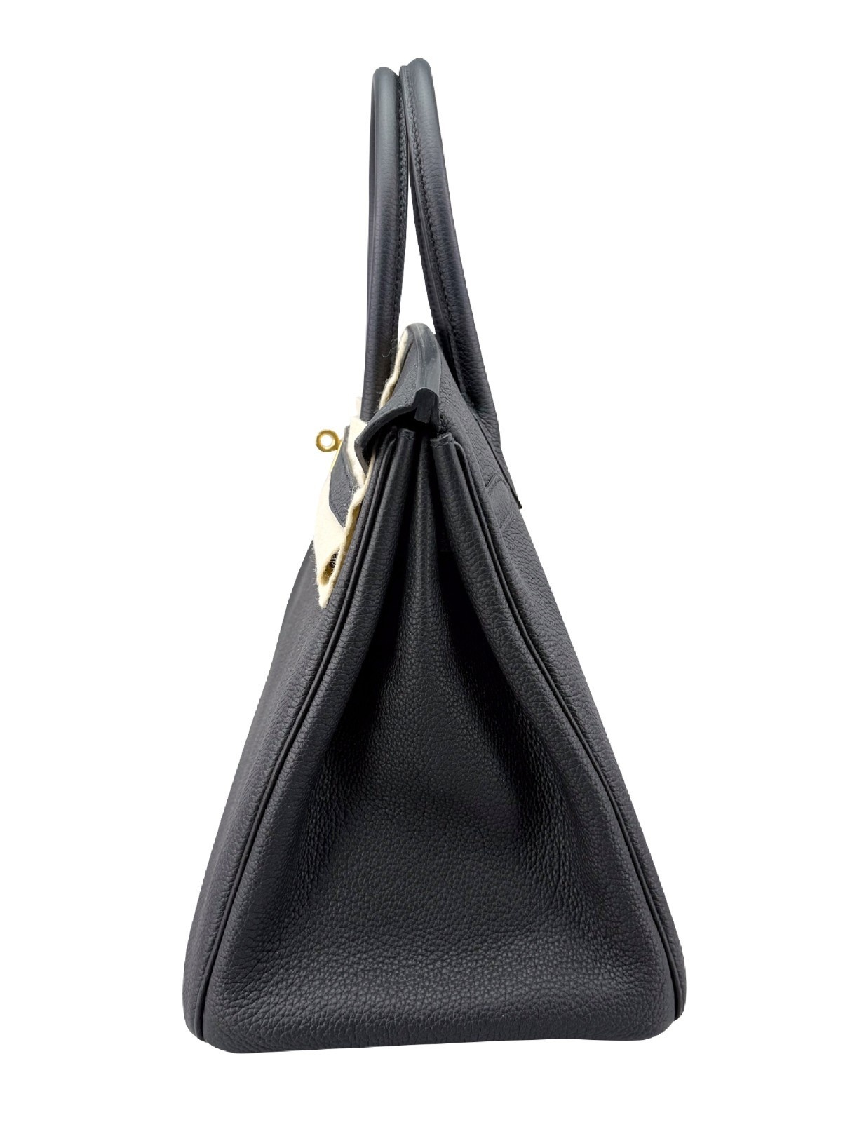 Hermes Birkin 35 Retourne Togo Black/Noir Gold Hardware K Stamp 2025