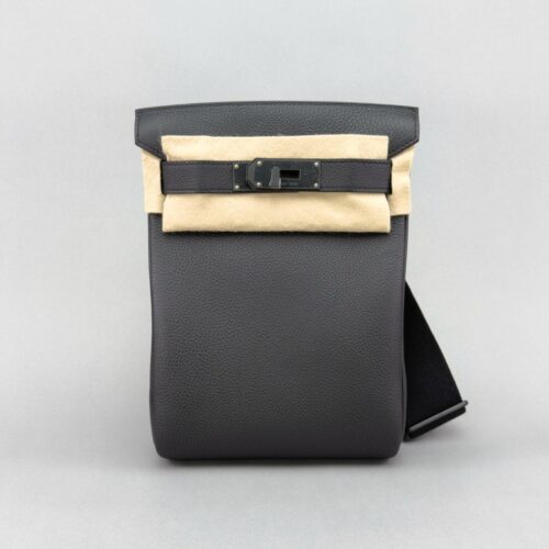 Hermes Hac A Dos PM Retourne Togo Black SO Black K Stamp 2025