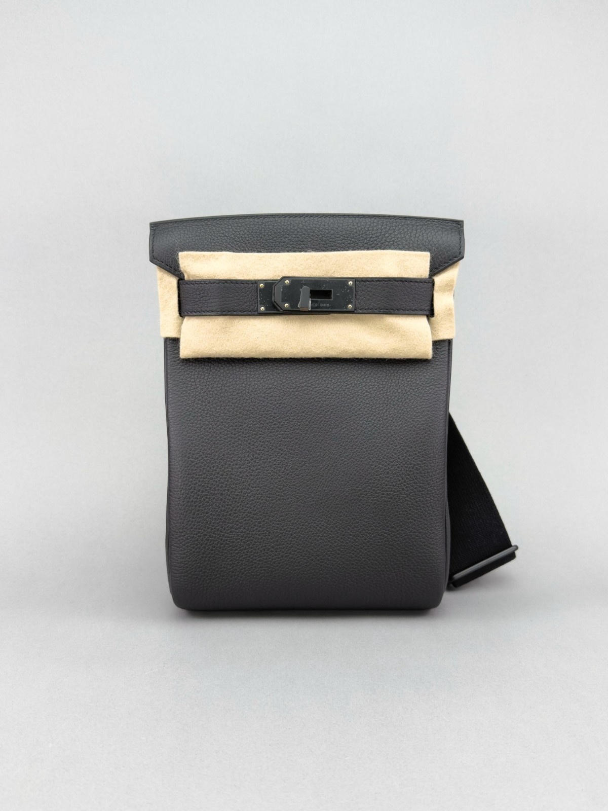 Hermes Hac A Dos PM Retourne Togo Black SO Black K Stamp 2025