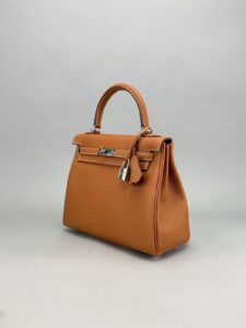 Hermes Kelly 25 Retourne Togo Gold Palladium Hardware K Stamp 2025