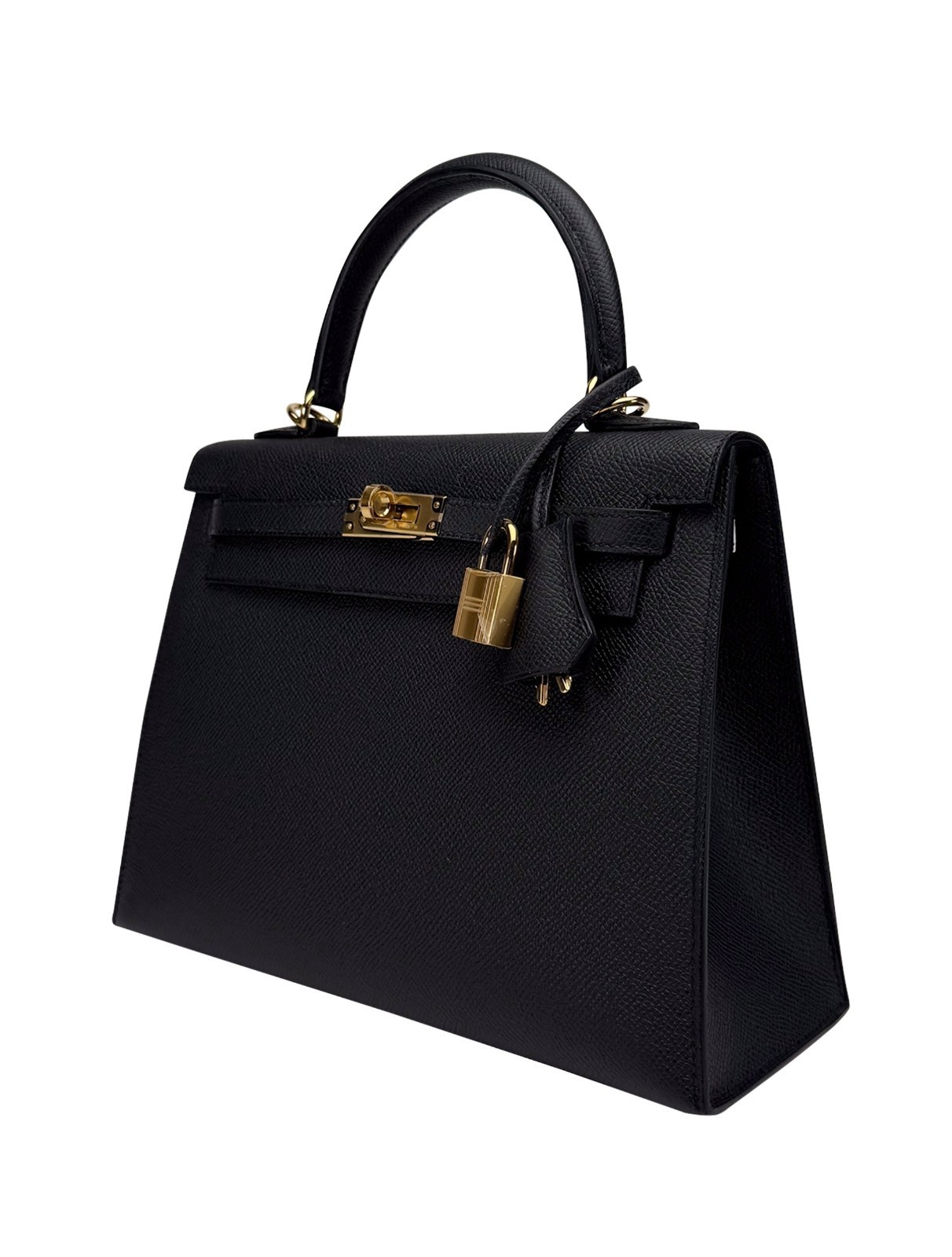 Hermes Kelly 25 Sellier Epsom Black/Noir Gold Hardware K Stamp 2026