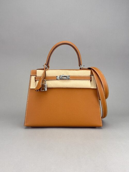 Hermes Kelly 25 Sellier Epsom Gold Palladium Hardware G Stamp 2025