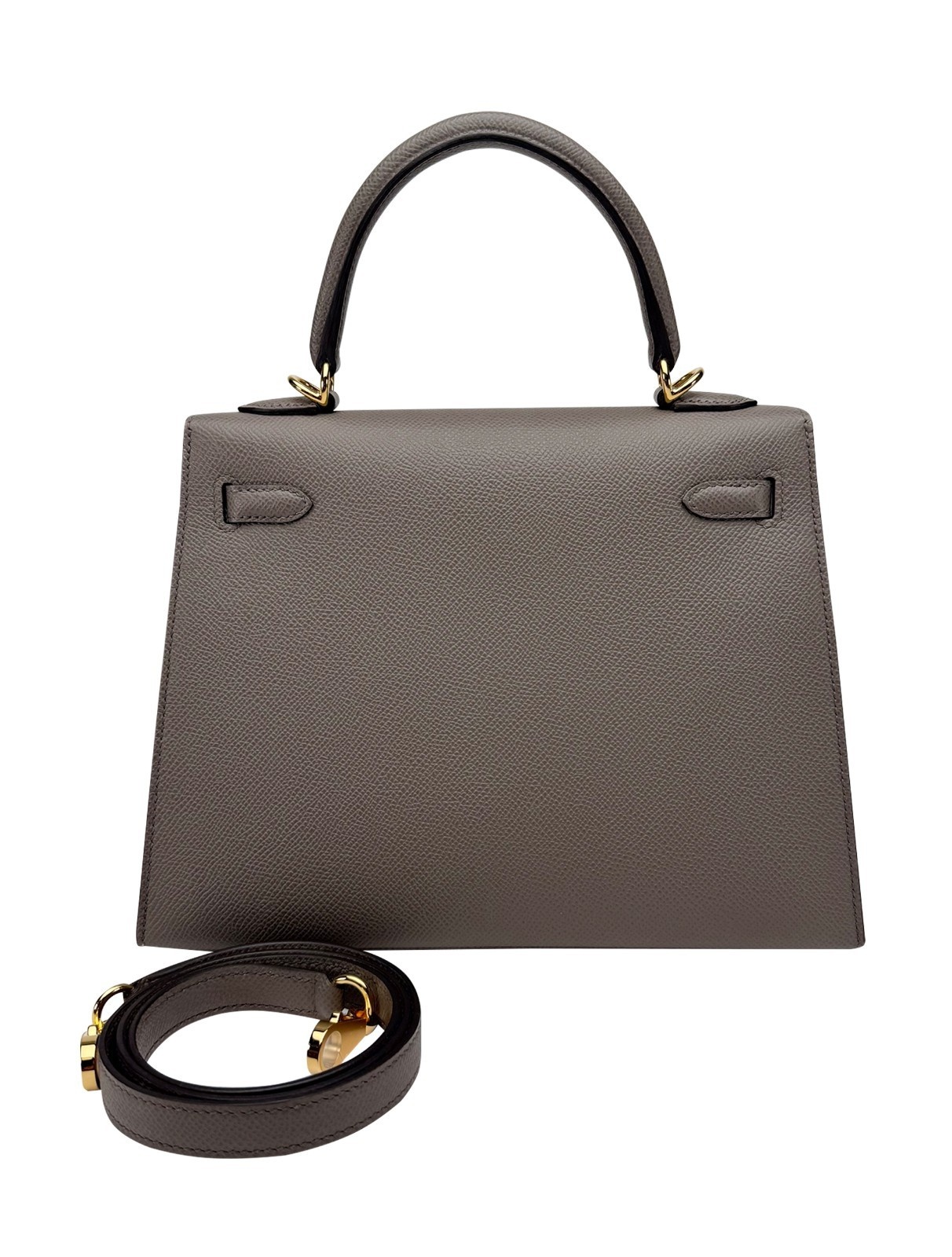 Hermes Kelly 25 Sellier Epsom Gris Etain Gold Hardware K Stamp 2025