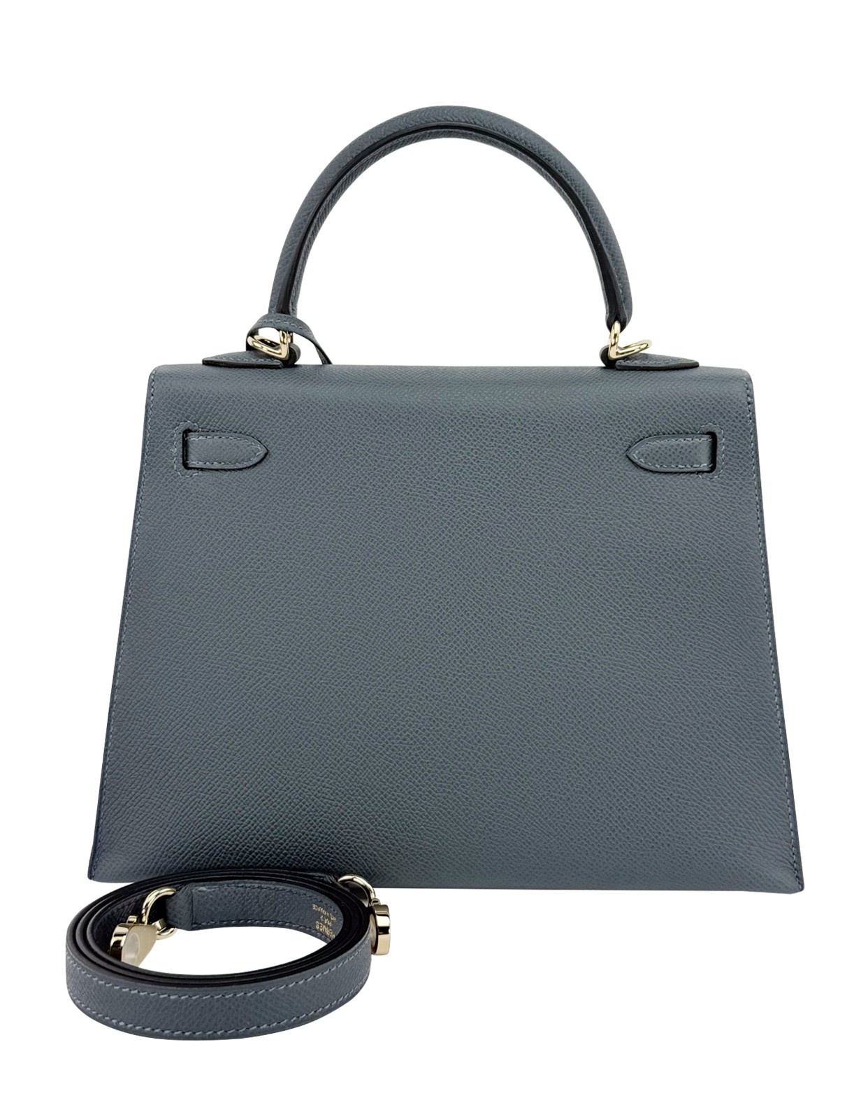 Hermes Kelly 25 Sellier Epsom Gris Misty Permabrass Hardware W Stamp 2025