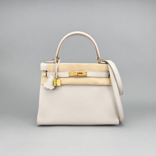 Hermes Kelly 28 Retourne Togo Beton Gold Hardware B Stamp 2025