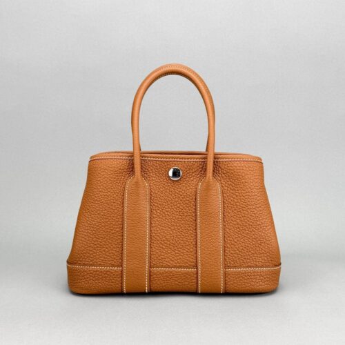 Hermes Mini Garden Party Retourne Togo Gold Palladium Hardware K Stamp 2025